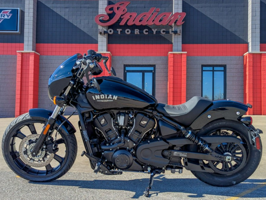 2025 Indian Motorcycle® Sport Scout® Limited +Tech Black Metallic