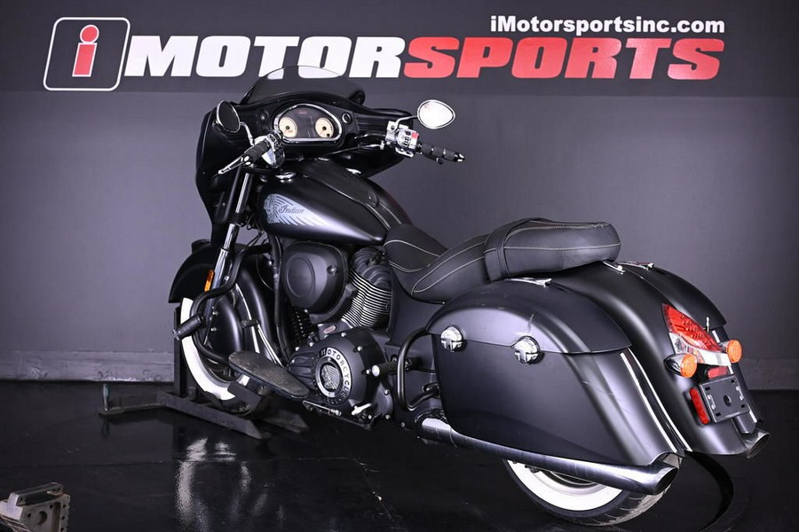 2017 Indian Motorcycle® Chieftain Dark Horse® Thunder Black Smoke