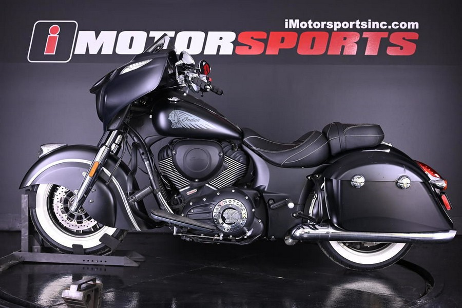 2017 Indian Motorcycle® Chieftain Dark Horse® Thunder Black Smoke