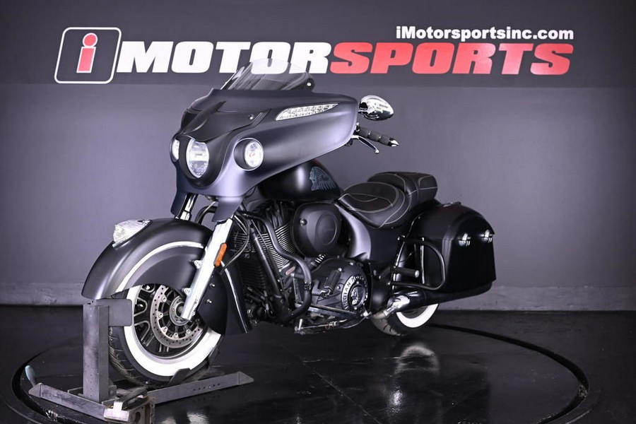 2017 Indian Motorcycle® Chieftain Dark Horse® Thunder Black Smoke