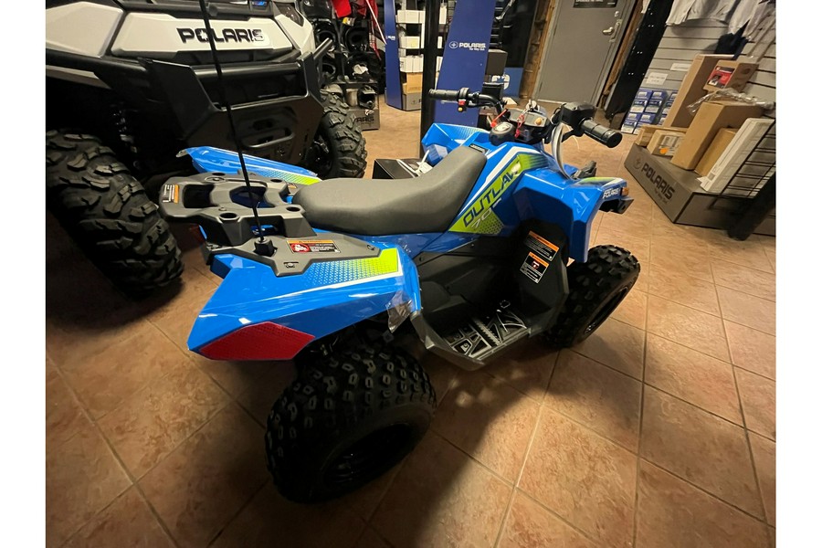 2024 Polaris Industries OUTLAW 70 EFI BLUE/LIME