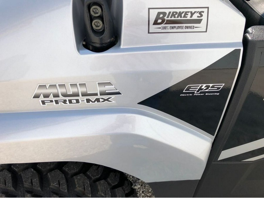 2024 Kawasaki MULE PRO MX SE SILVER