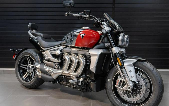 2023 Triumph Rocket 3 GT Chrome Edition Diablo Red