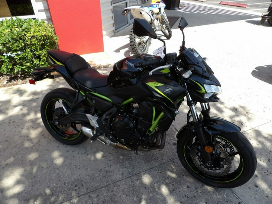 2022 Kawasaki Z650 Base