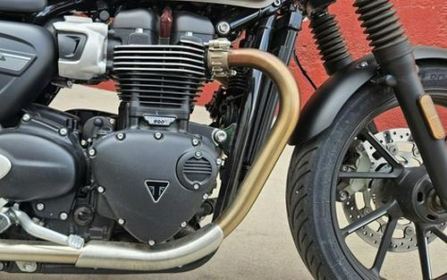 2023 Triumph Speed Twin 900 Matte Ironstone Matte Irostone