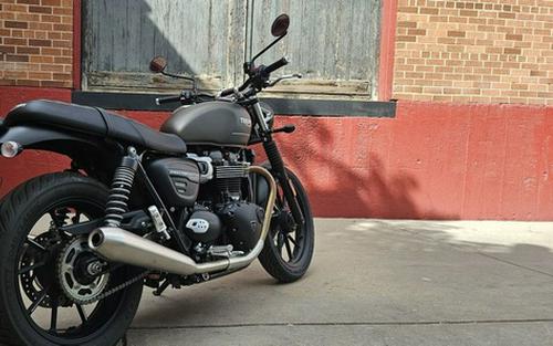 2023 Triumph Speed Twin 900 Matte Ironstone Matte Irostone