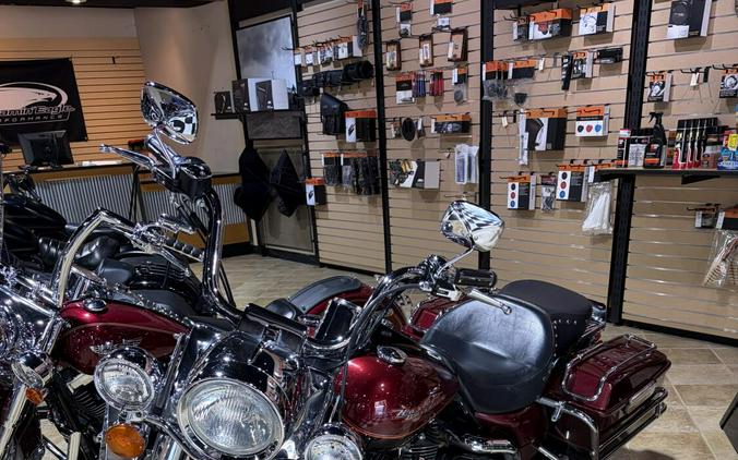 2002 Harley-Davidson Road King Two-Tone Luxury Rich Red/Vivid Black