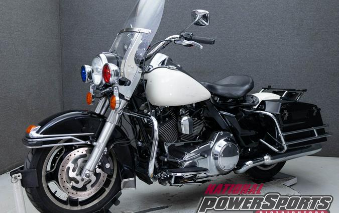 2012 HARLEY DAVIDSON FLHP POLICE ROAD KING W/ABS