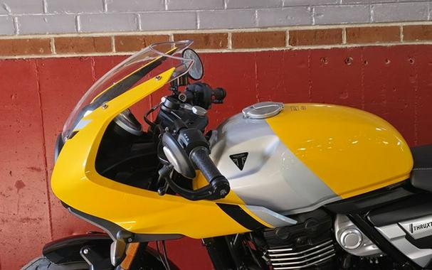 2026 Triumph Thruxton 400 Metallic Racing Yellow / Aluminium Silver