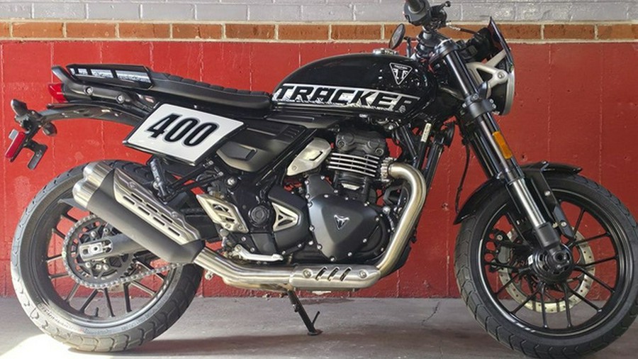 2027 Triumph Tracker 400 Phantom Black
