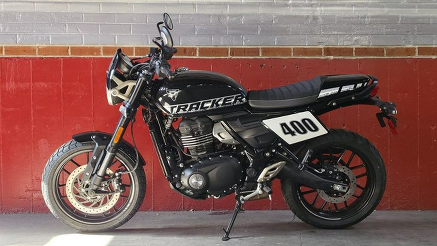 2027 Triumph Tracker 400 Phantom Black