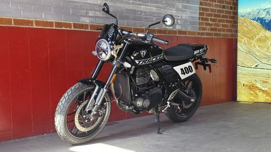 2027 Triumph Tracker 400 Phantom Black