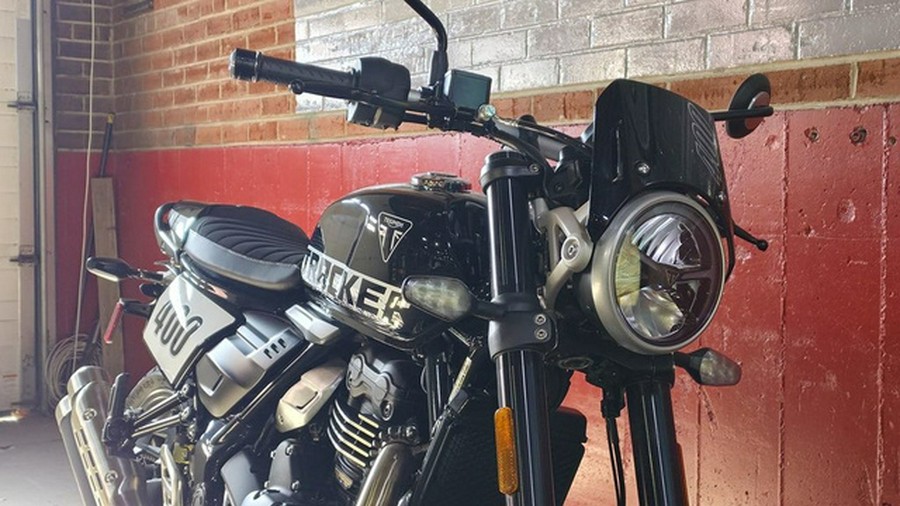 2027 Triumph Tracker 400 Phantom Black