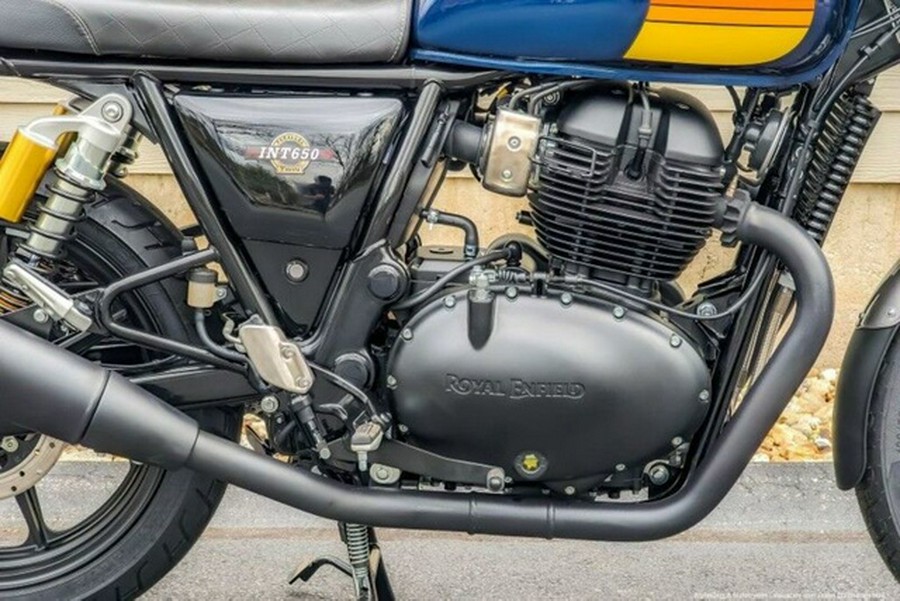 2024 Royal Enfield Twins INT650 Barcelona Blue