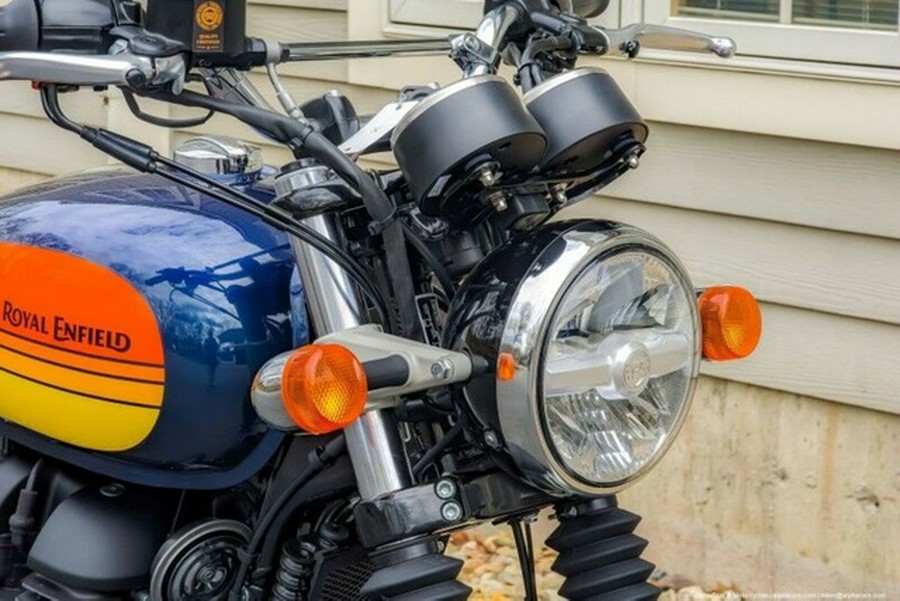 2024 Royal Enfield Twins INT650 Barcelona Blue