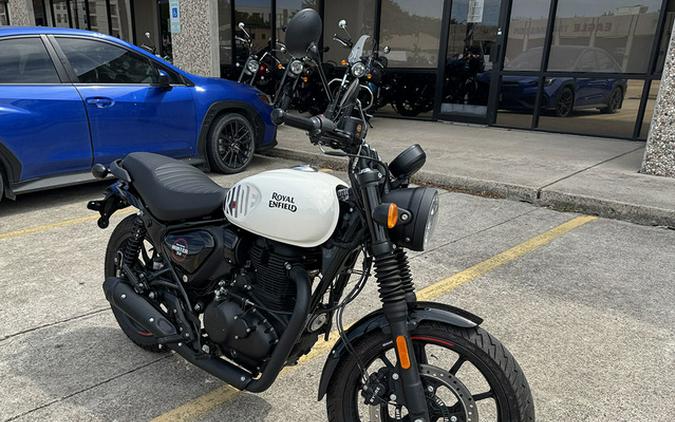 2023 Royal Enfield Hunter 350 Dapper White
