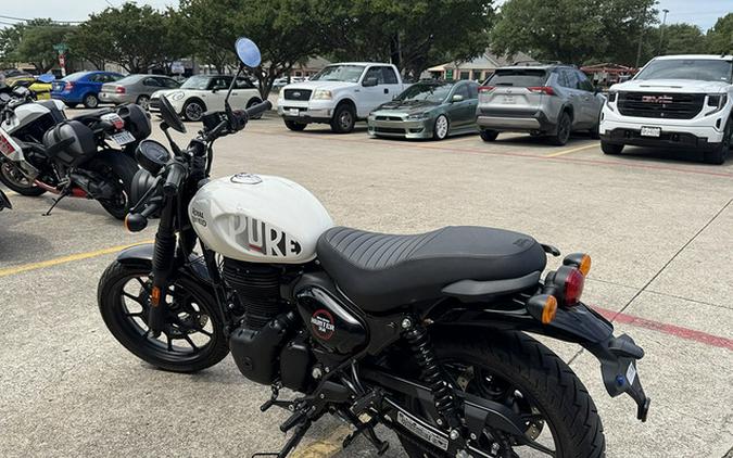 2023 Royal Enfield Hunter 350 Dapper White