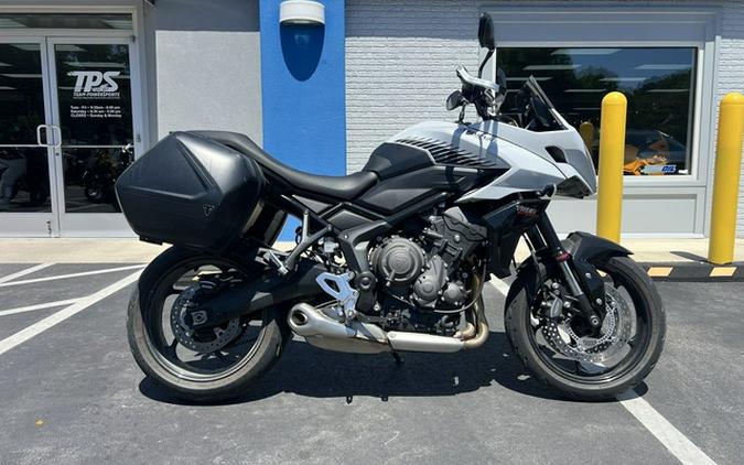 2024 Triumph Tiger Sport 660 Snowdonia WhiteJet Black
