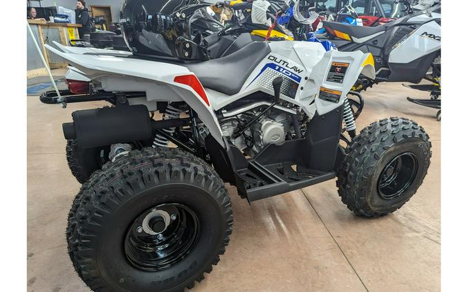 2024 Polaris Industries ATV-24,OTLW 110,WHT/POL BLU