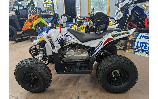 2024 Polaris Industries ATV-24,OTLW 110,WHT/POL BLU