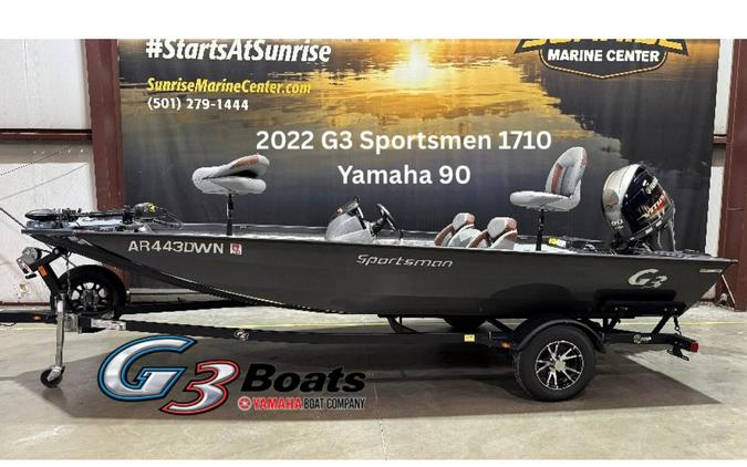 2022 Sportsman 1710 W/Yamaha 90 HP "SHO" - G3 Boats