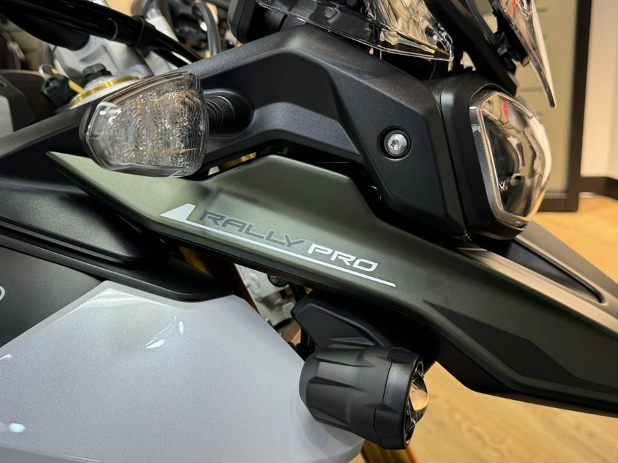 2024 Triumph Tiger 900 Rally Pro Matt Khaki Green / Matt Phantom Black