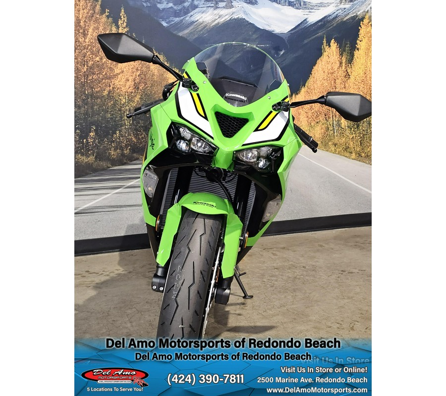 2025 Kawasaki NINJA ZX-6R KRT EDITION ABS