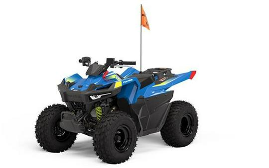 2025 Polaris Industries OUTLAW 70 EFI - VELOCITY BLUE / LIFTED LIME