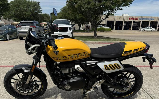 2026 Triumph Tracker 400 Racing Yellow