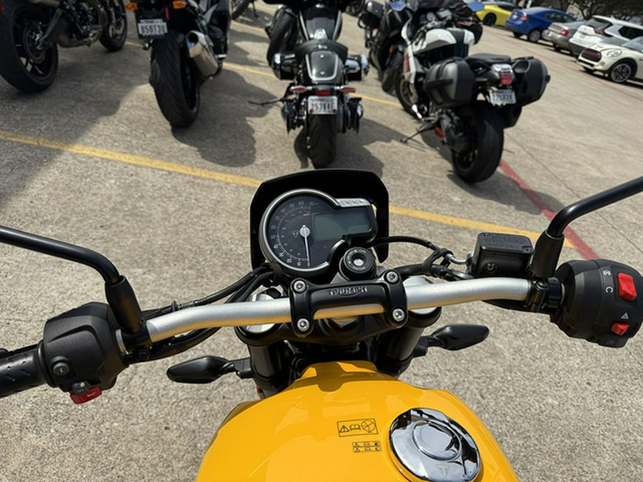 2026 Triumph Tracker 400 Racing Yellow