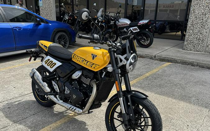 2026 Triumph Tracker 400 Racing Yellow