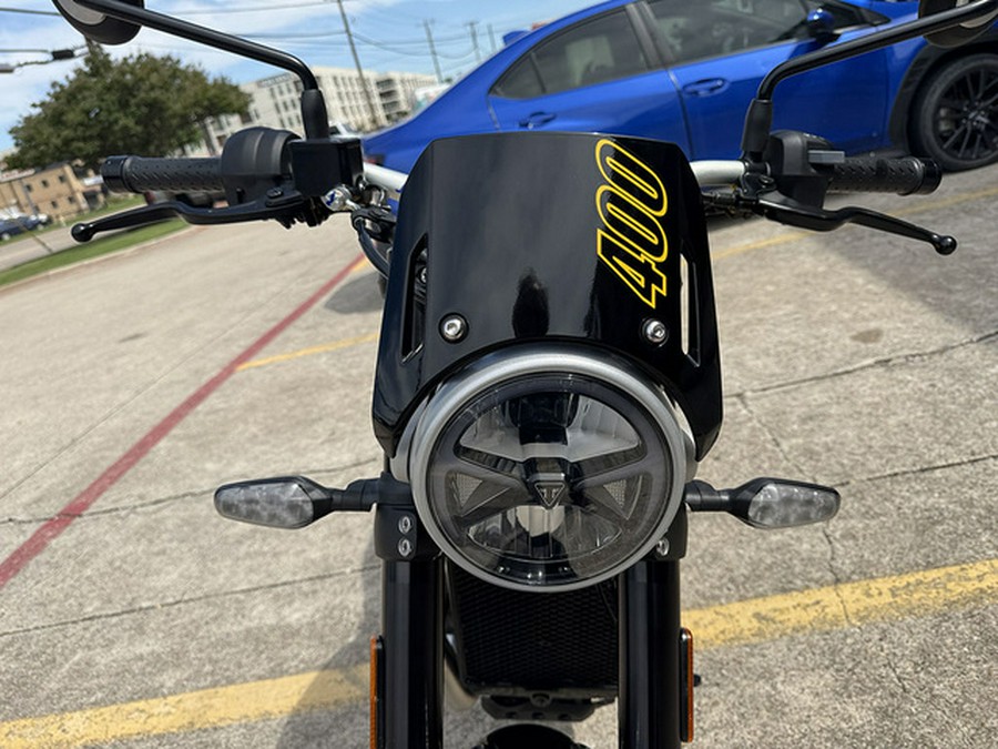 2026 Triumph Tracker 400 Racing Yellow
