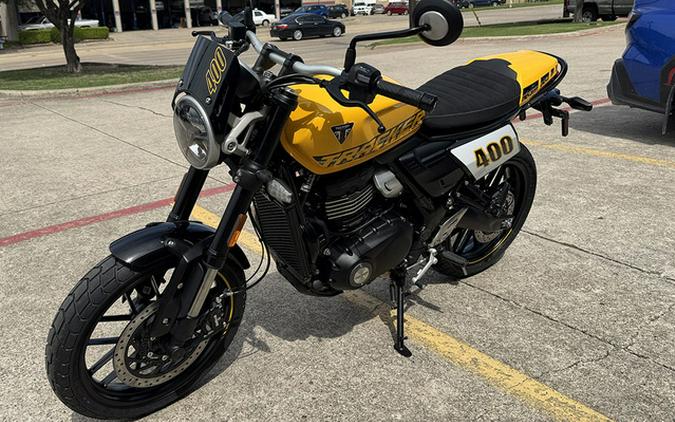 2026 Triumph Tracker 400 Racing Yellow