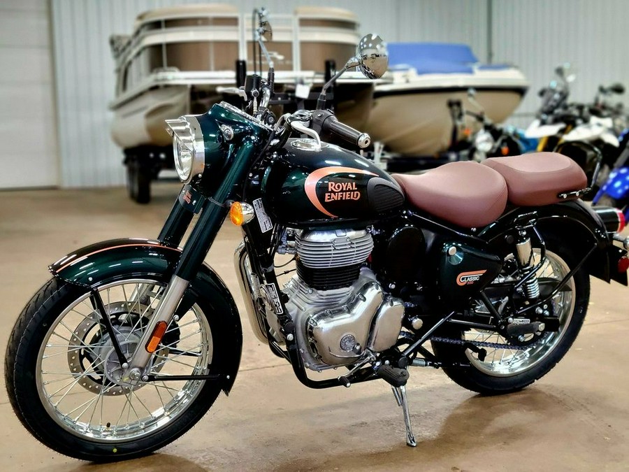 2022 Royal Enfield Classic 350 Halcyon Green For Sale In Chippewa Falls Wi