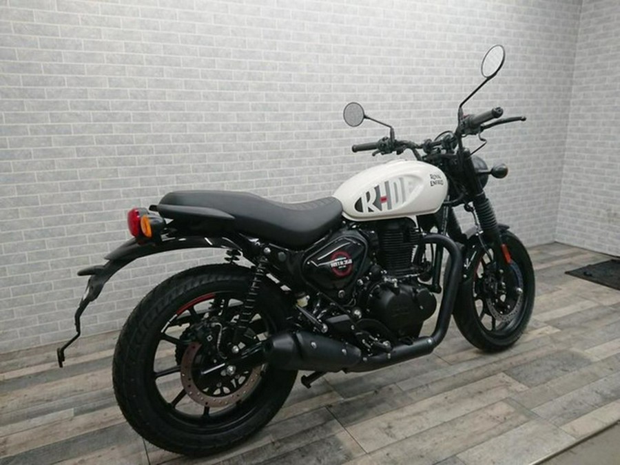 2023 Royal Enfield Hunter 350 Dapper White