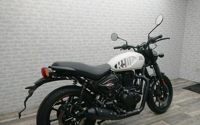 2023 Royal Enfield Hunter 350 Dapper White