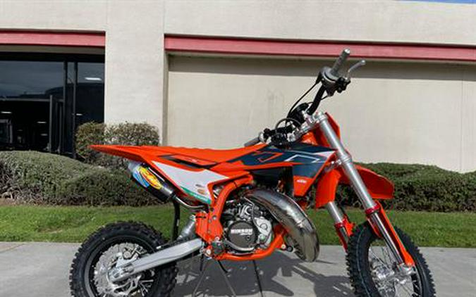 2023 KTM 50 SX Factory Edition First Look [7 Fast Facts, Specs, Photos]