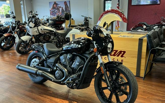 2025 Indian Motorcycle® Sport Scout® Limited +Tech Black Metallic