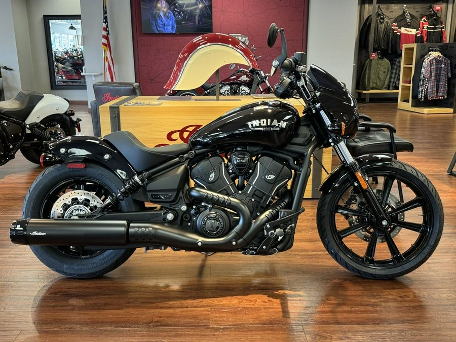 2025 Indian Motorcycle® Sport Scout® Limited +Tech Black Metallic