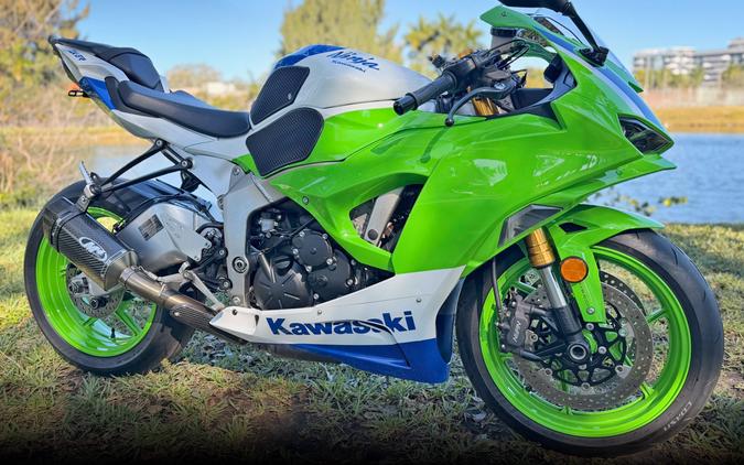 2024 Kawasaki Ninja ZX-6R 40th Anniversary Edition ABS