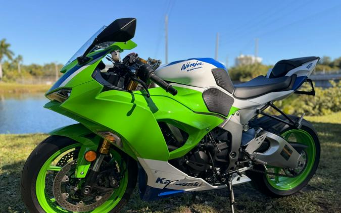 2024 Kawasaki Ninja ZX-6R 40th Anniversary Edition ABS