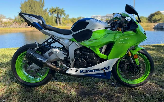 2024 Kawasaki Ninja ZX-6R 40th Anniversary Edition ABS