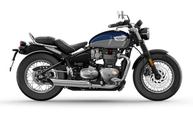 2025 Triumph Bonneville Speedmaster Pacific Blue / Silver Ice