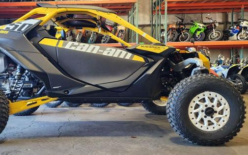 2024 Can-Am® Maverick R X RS with Smart-Shox Carbon Black & Neo Yellow