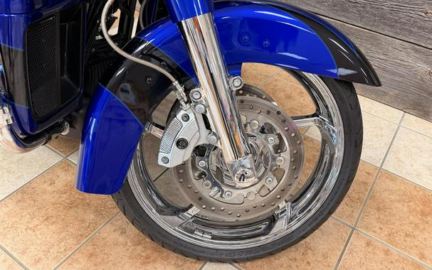 2017 Harley-Davidson® CVO™ Street Glide® Candy Cobalt/Indigo Ink with Mirror Chrome Aggressor Wheels