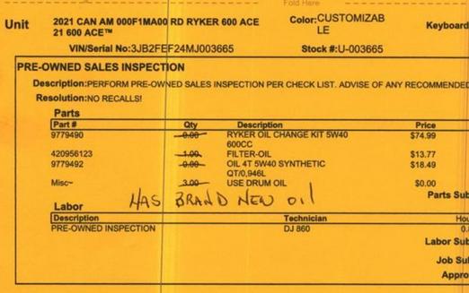 2021 Can-Am® Ryker 600 ACE