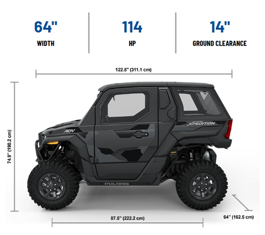 2025 Polaris XPEDITION ADV NORTHSTAR SUPER GRAPHITE