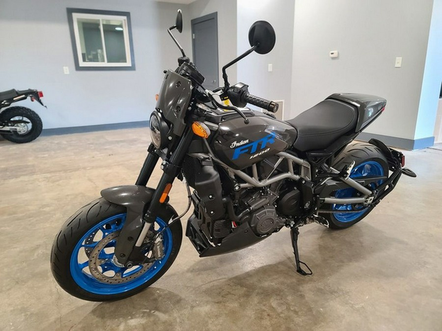 2024 Indian FTR Sport Granite Gray/Blue