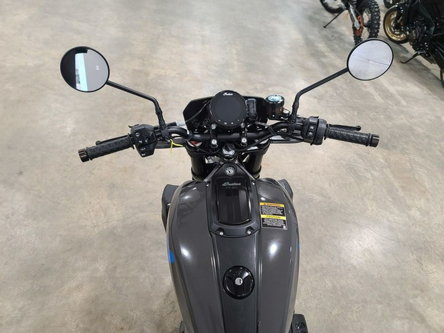 2024 Indian FTR Sport Granite Gray/Blue