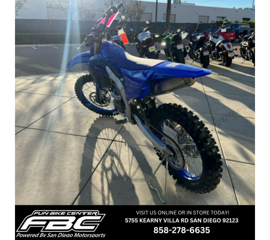 2024 Yamaha YZ 250F Team Yamaha Blue